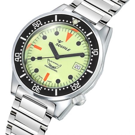 Montre Squale 1521 Full Luminous Bracelet