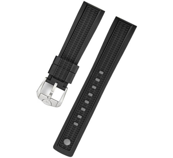 Bracelet Squale Von Buren Pro Rubber CIVO20BK