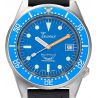 Montre Squale 1521 Blue Blasted Rubber