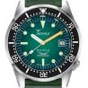 Montre Squale 1521 Green Ray Leather