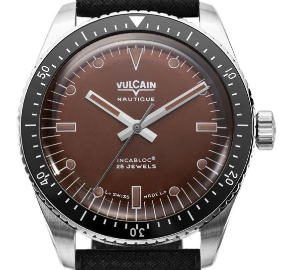 Montre Vulcain Skindiver Nautique Brown