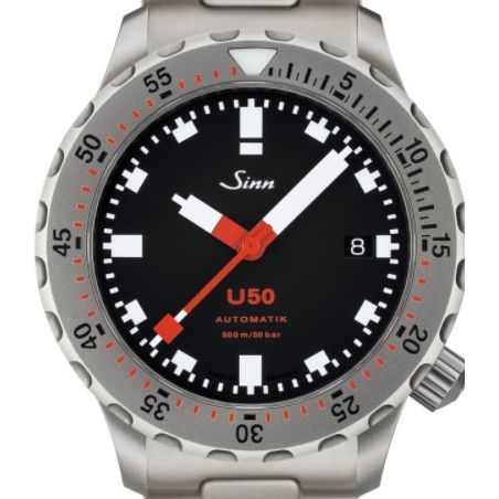 Diving Watch U50 Solid Strap - Sinn 