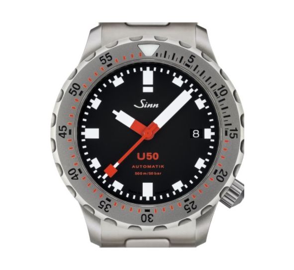 Diving Watch U50 Solid Strap - Sinn 