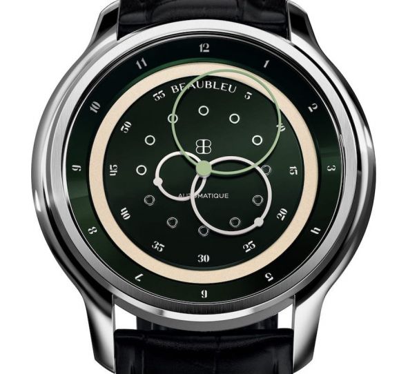 Montre Beaubleu Vitruve GMT Vert