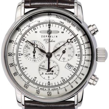 100 Years Alarm Chronograph Ed.1 Gris - Zeppelin