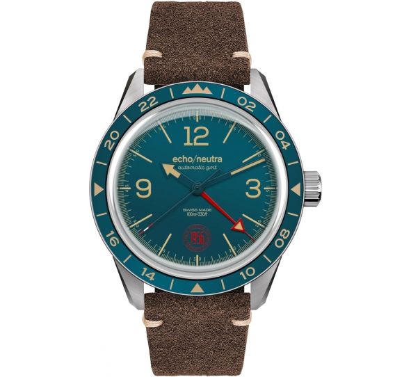 Montre Echo/Neutra Cortina 1956 GMT Teal