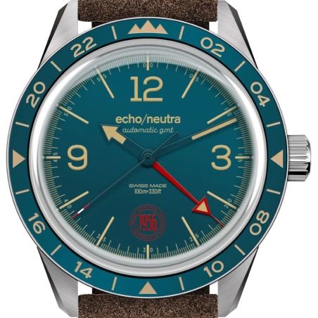 Montre Echo/Neutra Cortina 1956 GMT Teal