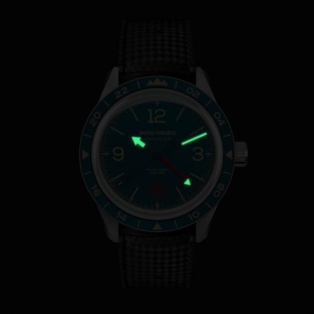 Montre Echo/Neutra Cortina 1956 GMT Teal