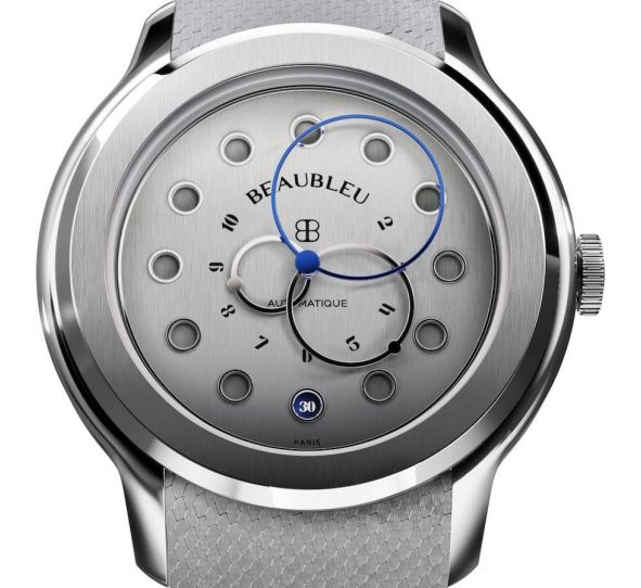 Montre Beaubleu Vitruve Date Acier