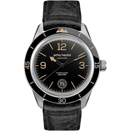 Montre Echo/Neutra Cortina 1956 3H Black