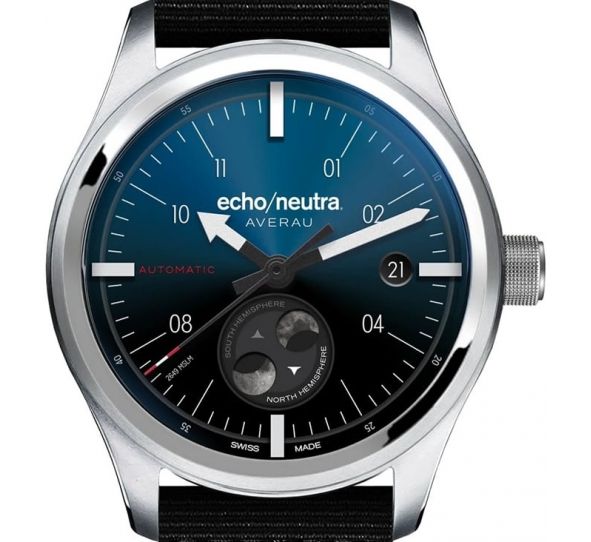 Montre Echo/Neutra Averau 39 Moon Phase Blue