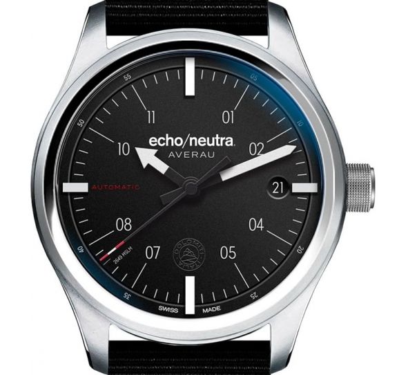 Montre Echo/Neutra Averau 39 3H Black