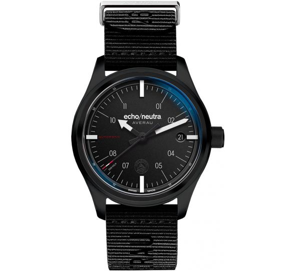 Montre Echo/Neutra Averau 39 3H Black PVD