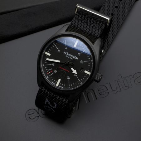 Montre Echo/Neutra Averau 39 3H Black PVD