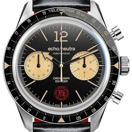 Montre Echo/Neutra Cortina 1956 Chronograph Black