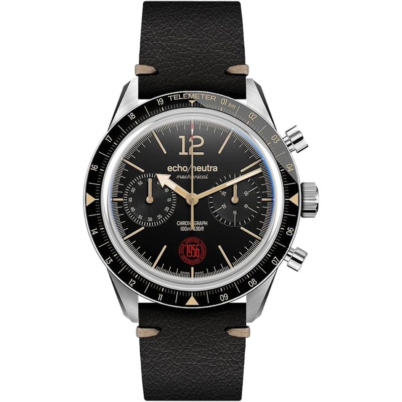 Montre Echo/Neutra Cortina 1956 Chronograph Full Black