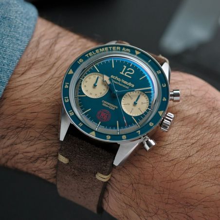 Montre Echo/Neutra Cortina 1956 Chronograph Teal