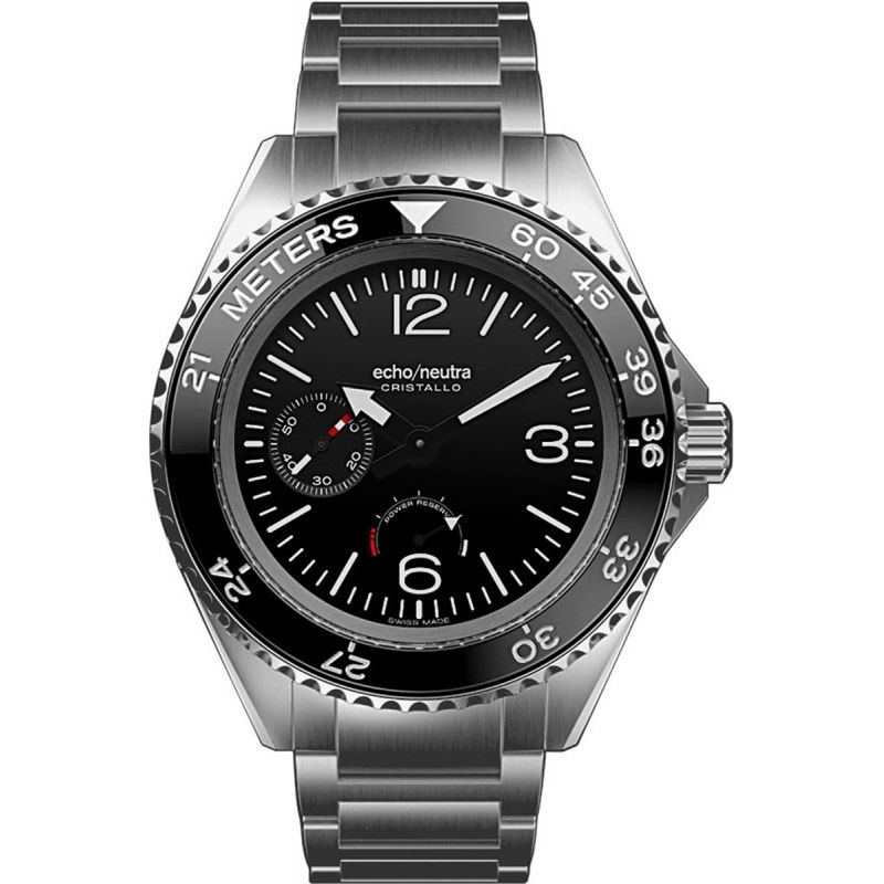 Montre echo/neutra Cristallo Professionnal Diver Black