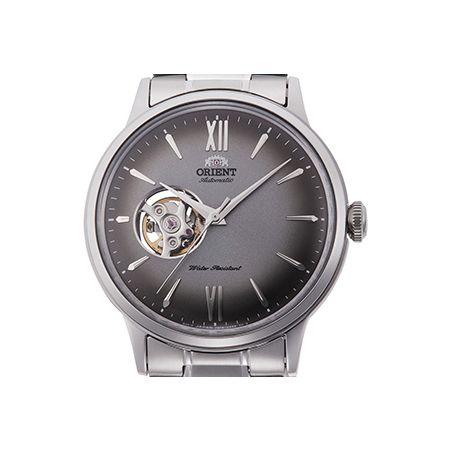 Bambino Open Heart Silver Steel - Orient 