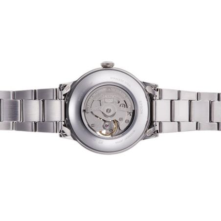 Bambino Open Heart Silver Steel - Orient 