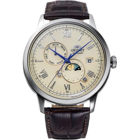 Montre Orient Bambino V9 Sun & Moon RA-AK0803Y