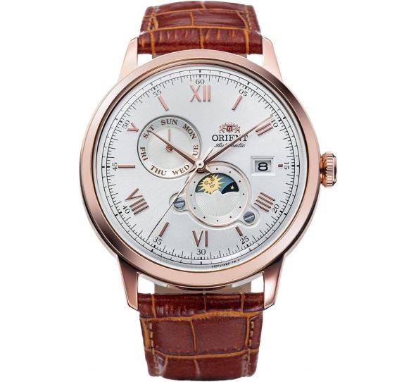 Montre Orient Bambino V9 Sun & Moon RA-AK0801S