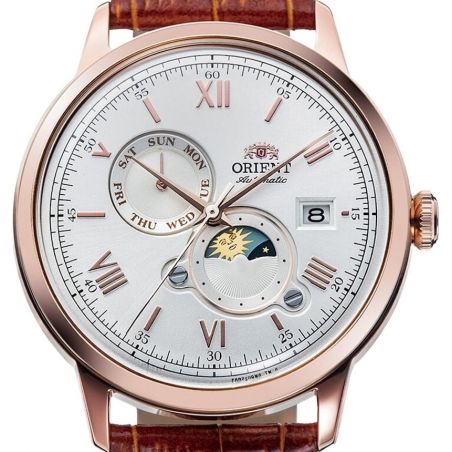 Montre Orient Bambino V9 Sun & Moon RA-AK0801S