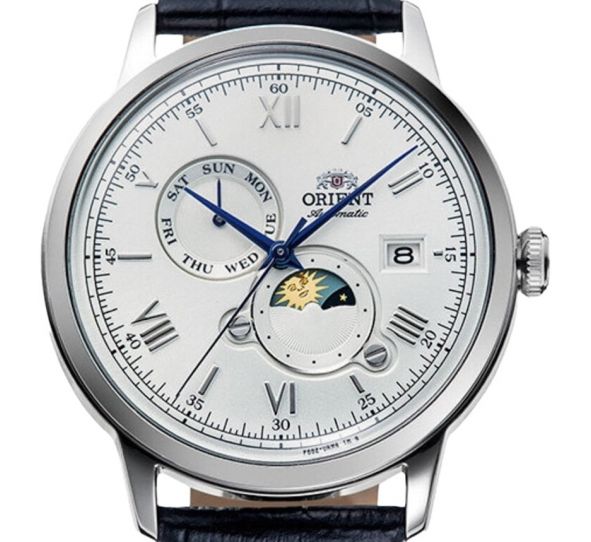 Montre Orient Bambino V9 Sun & Moon RA-AK0802S