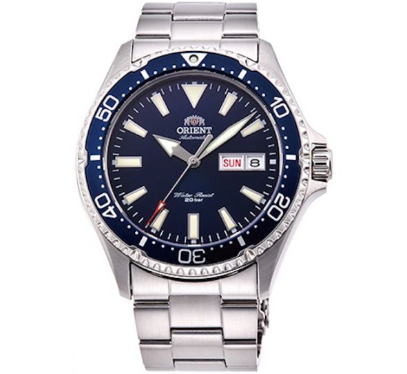 Montre Orient Mako 3 Saphir Blue RA-AA0002L