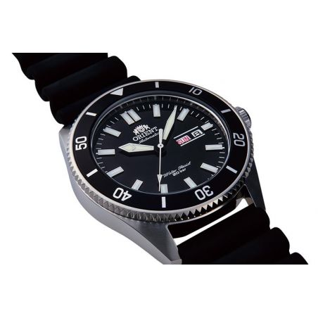 Kanno Automatic Black Rubber- Orient