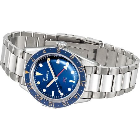 Sub-39 GMT Vintage Blue Steel - Squale