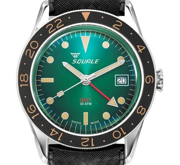 Montre Squale Sub-39 GMT Vintage Green