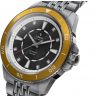 Montre Yema Sous Marine Jaune Steel