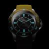 Montre Yema Sous Marine Jaune Steel