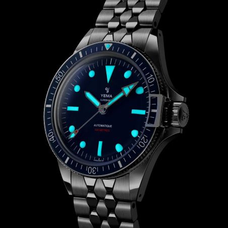 Montre Yema Superman 500 Mysterious Blue Tropic