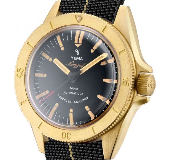 Montre Yema Navygraf FSM Bronze YNAVZ22FSM-AAS