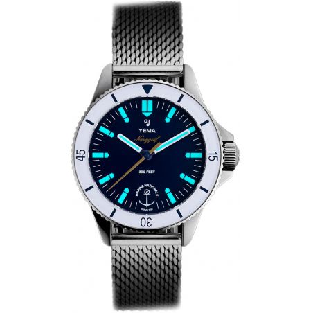 Montre Yema Navygraf Marine Nationale Femme YMHFMN34-GM