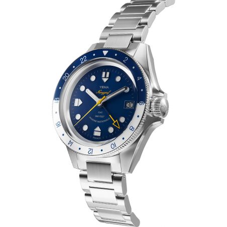 Montre Yema Navygraf Marine Nationale GMT