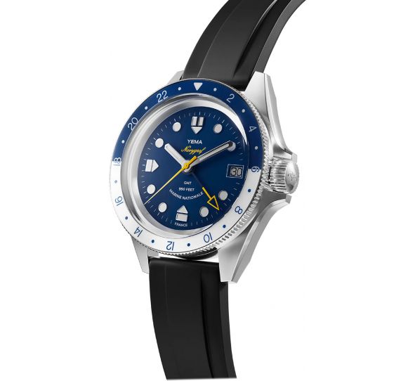 Montre Yema Navygraf Marine Nationale GMT