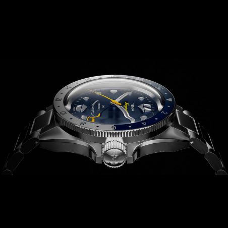 Montre Yema Navygraf Marine Nationale GMT