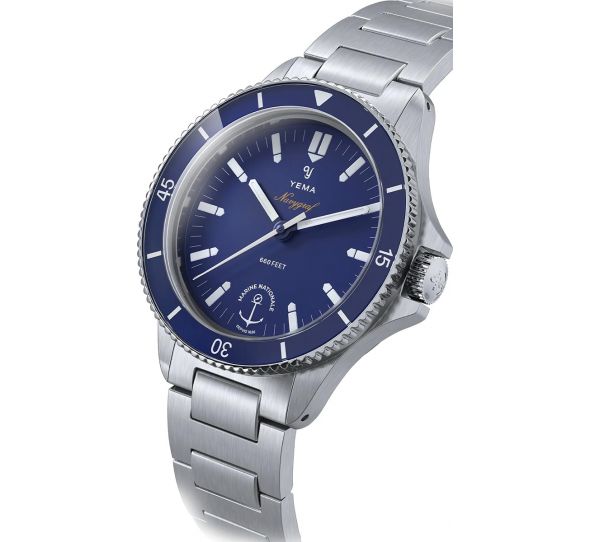 Montre Yema Navygraf Marine Nationale YMHFMN39-GM