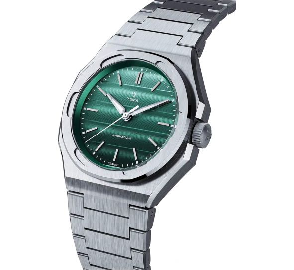 Montre Yema Wristmaster Traveller Vert YWTR24-ZMS