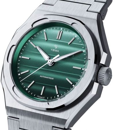 Montre Yema Wristmaster Traveller Vert YWTR24-ZMS