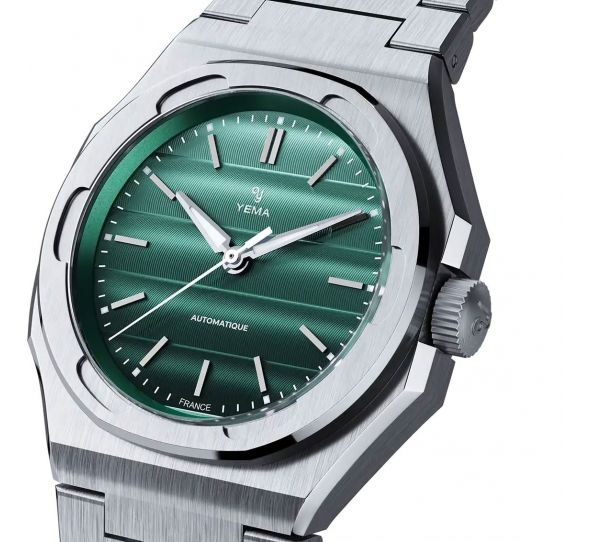 Montre Yema Wristmaster Traveller Vert YWTR24-ZMS