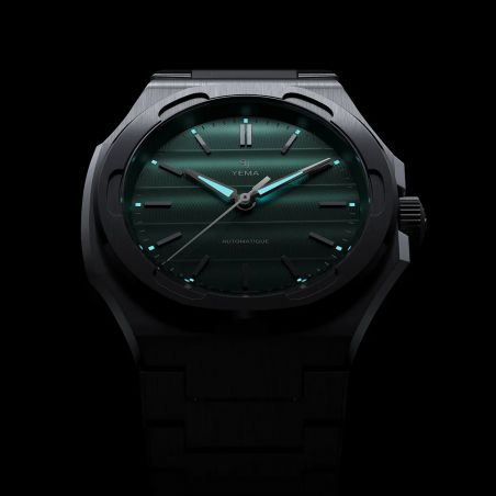 Montre Yema Wristmaster Traveller Vert YWTR24-ZMS