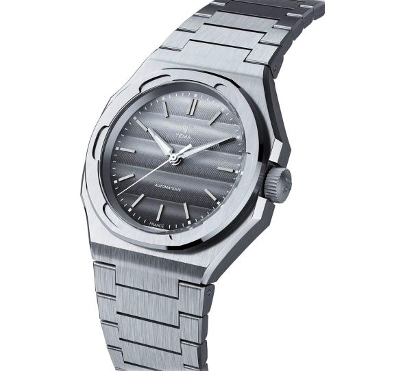 Montre Yema Wristmaster Traveller Gris YWTR24-CMS