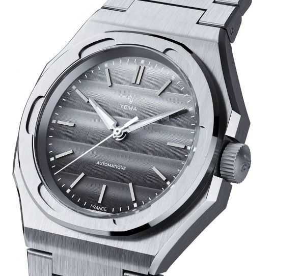 Montre Yema Wristmaster Traveller Gris YWTR24-CMS