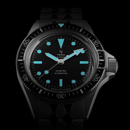 Montre Yema Superman Steel CMM.10 Rubber