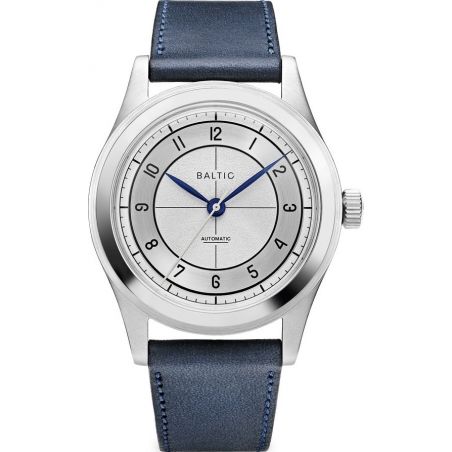 Montre Baltic HMS 002 Argenté / Cuir