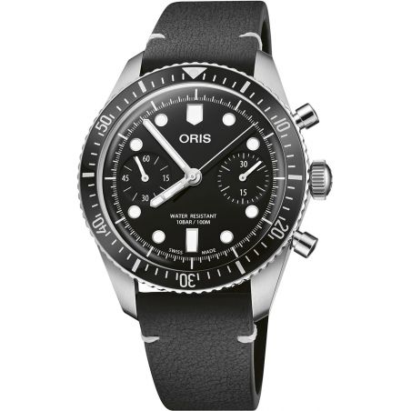 Montre Oris Divers Sixty-Five Chronograph Leather